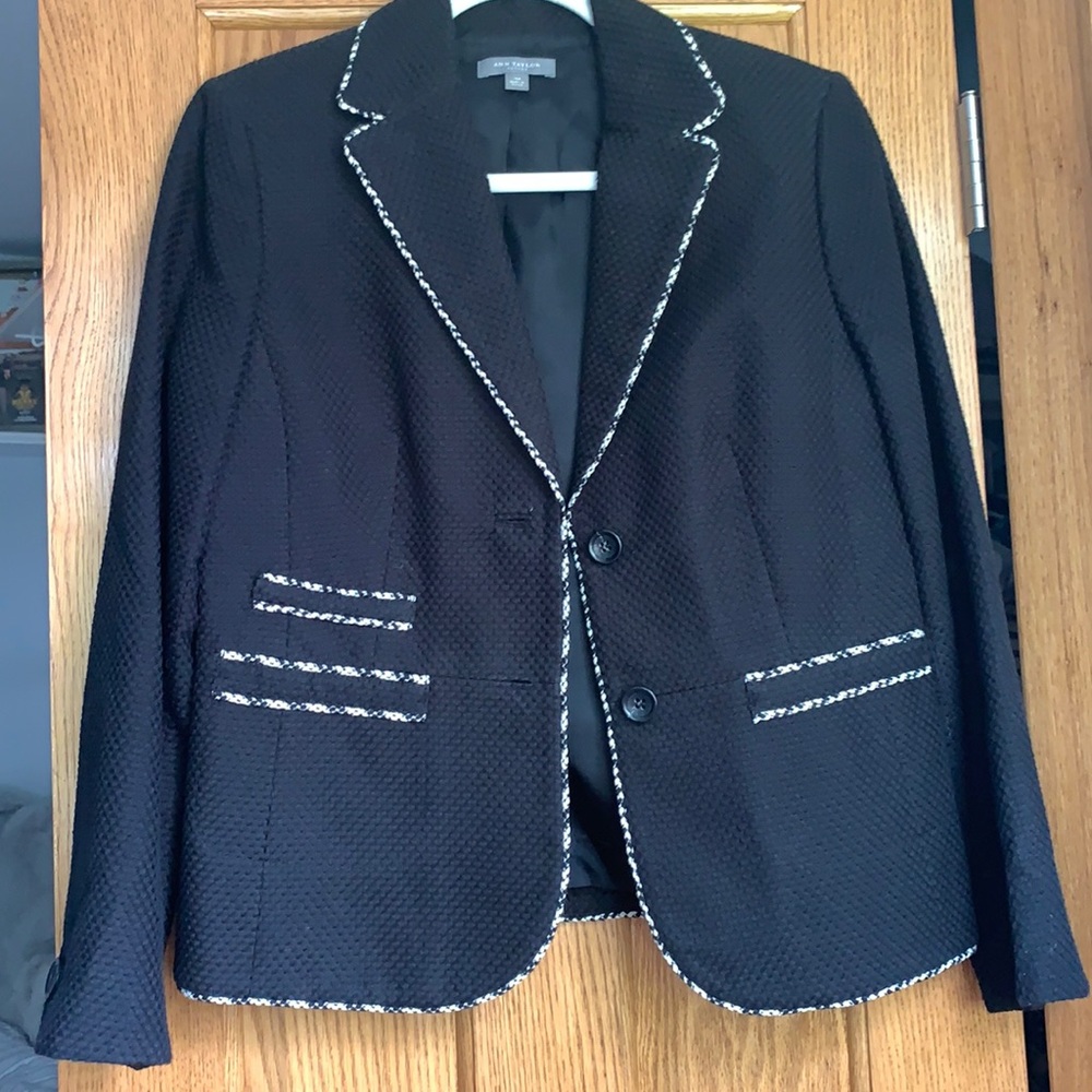 Textured Ann Taylor Blazer